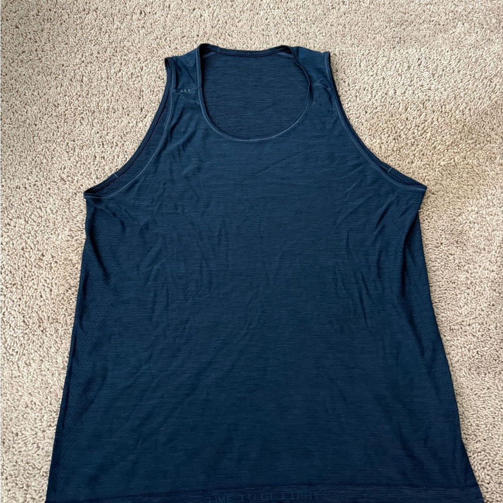 lululemon athletica Navy Blue Tank Top